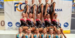 La gimnasia rítmica teldense destaca en el Campeonato de Canarias de Base de Conjuntos