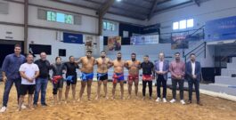 La Selección de Canarias de Lucha Canaria prepara en Telde su participación en el Korea Open Ssireum Festival