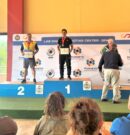 Cristhian Santana felicita a Jorge Luis López por subcampeonato de España de Armas Deportivas